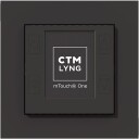 CTM mTouch One 1P Termostat Og Regulator Matt Sort