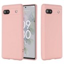 Google Pixel 6a Liquid Silikondeksel Rosa