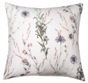 Borg Living Putetrekk 60x63 cm - Vendbart design i 100 % bomullssateng - Corn Flower white - Fra By Night