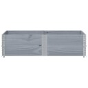  Pallekarmer 2 stk grå 150x100 cm heltre furu