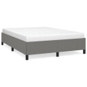  Sengeramme uten madrass mørkegrå 135x190 cm Double stoff