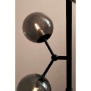 Halo Design Atom Gulvlampe Opal/ Sort
