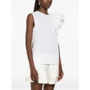 Max Mara Dame Topper Hvit L,