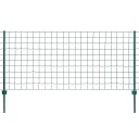  Euro gjerde stål 20x1,2 m grønn