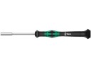 Wera 2069 Topnøgle-skruetrækker Elektronik og finmekanik Nøglebredde: 4 mm Nøglevidde (tommer): 5/32 tommer Klinge-længde: 60 mm