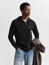 GANT Reg Shield Full Zip Hoodie - Black - XXL