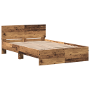  Sengestamme med hodegatt Gamle tre 120 x 190 cm Massivt tre