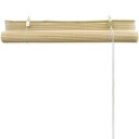 vidaXL Rullegardiner naturlig bambus 120 x 160 cm