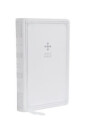 Nrsv Catholic Edition Gift Bible, White Leathersoft (Comfort Print, Holy Bible, Complete Catholic Bi Av Catholic Bible Press