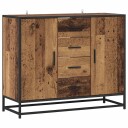 vidaXL Serviesskap Gammelt tre 92 x 35 x 76 cm Konstruert tre