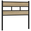  Hodegavl sonoma eik 107 cm jern og konstruert tre 8721158377210