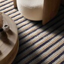 Juteteppe   Howrah Braided Jute naturlig/hvit/svart Størrelse: 200 x 290 cm