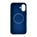 Ferrelli iPhone 16 Plus magnetisk Liquid silikon deksel, blå