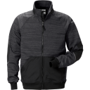Fristads Sweatshirtjacka 7052 Smp Grå/svart 2xs
