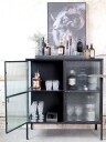 Antique Vitrineskap Med Rillede Glassdører Fra Chic Antique 40403-24