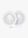 Haakaa Petal Soft Silicone Milk Collector 2 pc White One Size
