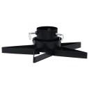 vidaXL Juletrestativ svart 47x47x13,5 cm