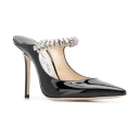 Jimmy Choo, Dame, Sko, Svart, 37 1/2 EU,