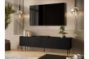 Munkedal TV-benk 200 cm - Svart