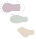 Bibs 2 Pack Latex Smokker Blush Night/vanilla Night