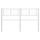  Sengegavl i metall hvit 135 cm 8721012190399