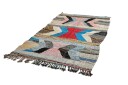 Marokkansk Boucherouite teppe 140 x 255 cm Størrelse: 140 x 255 cm