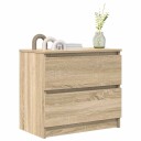  TV benk sonoma eik 60x35x54 cm konstruert tre