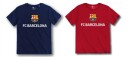 FC Barcelona T-skjorte Rød 116 / 6 år Barn