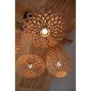 David Trubridge Flax Pendel Ø110 2 Sider Svart