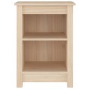 vidaXL Nattbord 2 stk 40x35x55 cm heltre furu