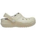 Crocs Sandaler m. Fôr - Classic+ Pledd Fôret tresko K - Ben - Crocs - 32/33 - Sandals Beige Hvit - 32-33