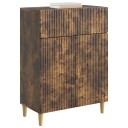  Serviesskap med skuff Røkt Eik 66 x 34,5 x 90 cm Konstruert tre