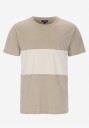 T-skjorte med en bred stripe