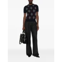 Tory Burch Dame Strikkevarer Blå S,