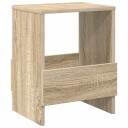 vidaXL Magasinreol Sonoma eik 35 x 30 x 45 cm