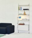 Hay Pier System 1001 1 column PS White / Aluminium