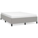  Sengeramme uten madrass lysegrå 135x190 cm Double stoff