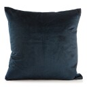 Pute Eline blå velour 45x45 cm