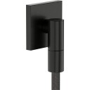 Hansgrohe FixFit Fine E slangeuttak, børstet sort krom