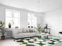 Wilton teppe   Chia grønn/beige Størrelse: 200 x 280 cm