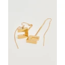Elisabetta Franchi Dame Accessories Gul ONE SIZE,