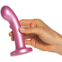 baseks Shiny Pink G-Punktdildo 13,9 cm - Pink