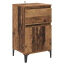  Nattbordskap Gammelt tre 40 x 35 x 70 cm Konstruert tre