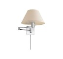 Classic vägglampa nickel