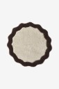 Ellos Home   Badematte Scallop Round   Brun