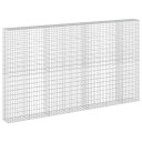 vidaXL Gabion med 5 mm Tråd og 5x10 cm Maske 350x30x200 cm