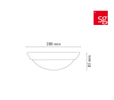 SG Armaturen Econ white 10w led e27 2700k