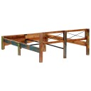 vidaXL Sengeramme gjenvunnet heltre 160x200 cm 8719883571348