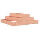vidaXL Plantekasse 80x80x27 cm heltre douglasgran