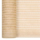 Skjermnett beige 2x25 m HDPE 195 g/m²